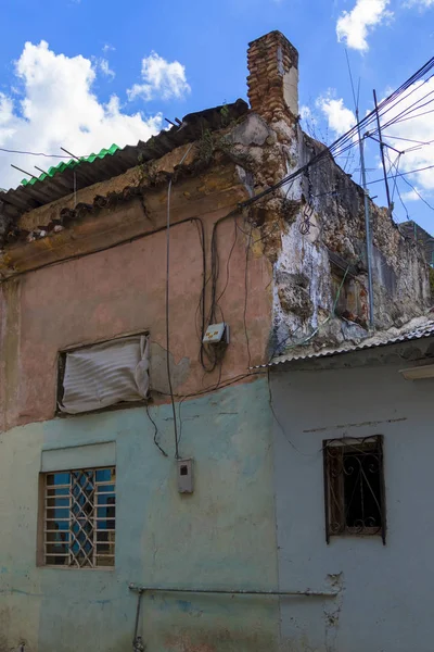 Havana, Küba - 11 Şubat 2018: Eski Havana Cityscape