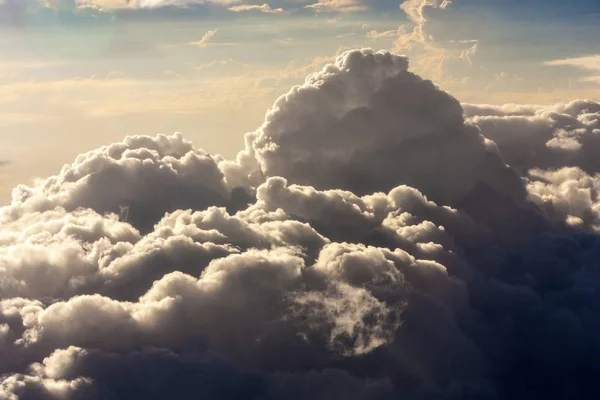 Estas Nubes Oscuras Dramáticas Tormenta Desarrollaron — Foto de Stock