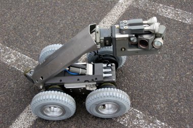 Boru Temizleme Kontrol Robotu 