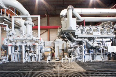 Calgary-Haziran 10: doğal gaz kompresör petrol Calgary Show'da - nerede tüm önde gelen teknoloji üstünde göstermek için Uluslararası Sergi üstünde Haziran 10, 2007 Calgary, Canada
