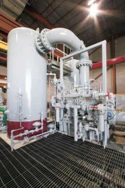 Calgary-Haziran 10: doğal gaz kompresör petrol Calgary Show'da - nerede tüm önde gelen teknoloji üstünde göstermek için Uluslararası Sergi üstünde Haziran 10, 2007 Calgary, Canada