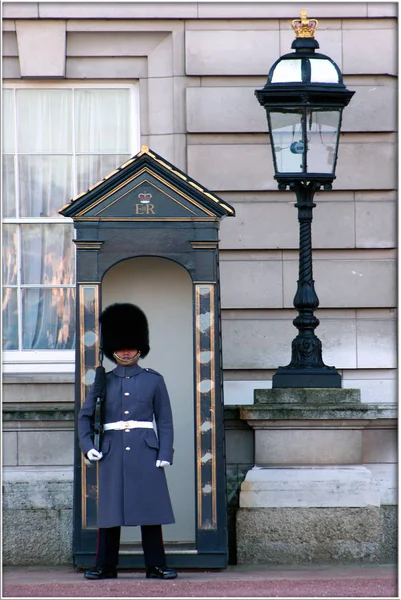 London Verenigd Koninkrijk December 2005 Britse Royal Guards Uitvoeren Van — Stockfoto