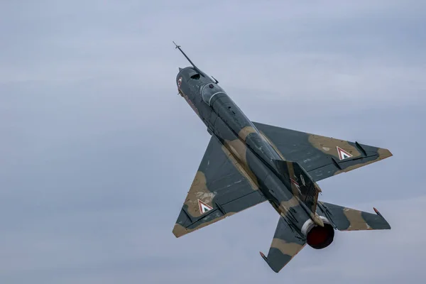 Budaors Macaristan Eylül 2018 Mig Emektar Savaş Uçağı Soğuk Savaş — Stok fotoğraf