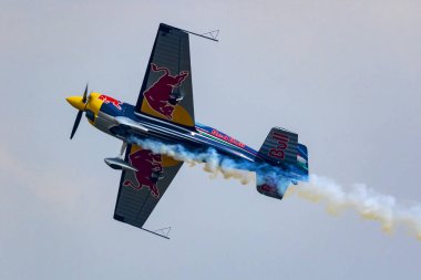 Budaors Macaristan - 01 Eylül 2018: Airsshow 