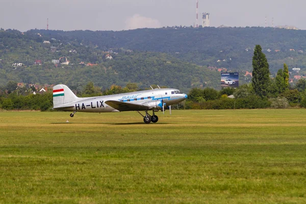 Budaörs Węgry Września 2018 Samolotów Lix Ten Samolot Jest Około — Zdjęcie stockowe