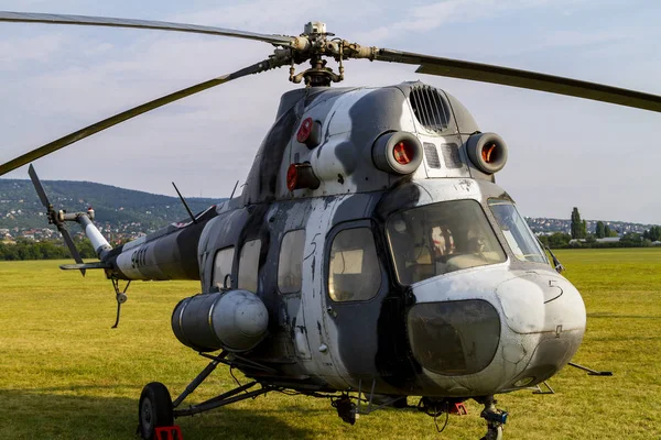 Budaors Ungern Sept 2018 Olika Chopper Utför Air Show — Stockfoto