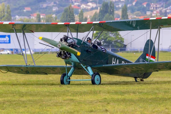 Vroomshoop Hongarije Sept 2018 Veteraan Vliegtuigen Dit Type Vliegtuig Werd — Stockfoto