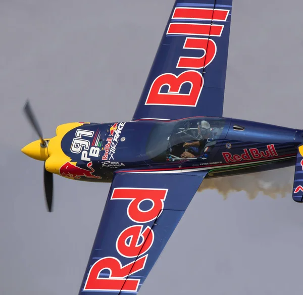 Budaors Hungría Septiembre 2018 Airsshow Mult Jelen Piloto Acrobático Campeón — Foto de Stock