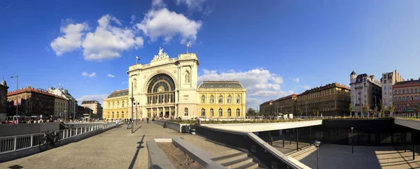 Budapest Ungern September 2016 Fasad Keleti Station Budapest Keleti Den — Stockfoto