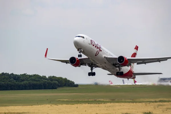 Budapest Ungern Jul 2019 Air Canada Rouge Airline Boeing 767 — Stockfoto