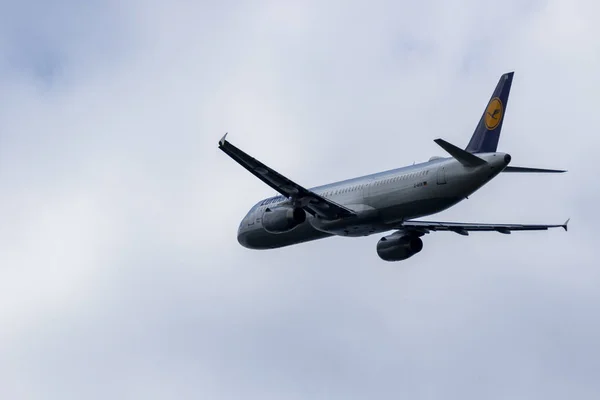 Budapest Ungheria Settembre 2019 Lufthansa Airline Airbus All Aeroporto Internazionale — Foto Stock