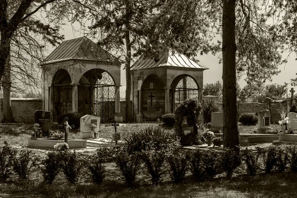 Nagycenk Ungern Kan 2020 Szchnyi Mausoleum Och Kyrkogård Den Heligaste — Stockfoto