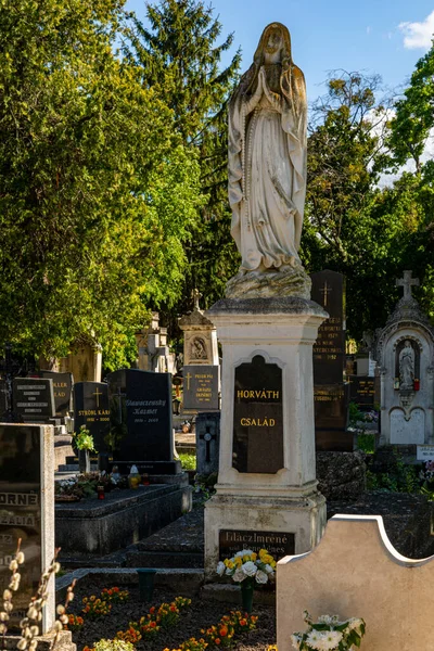 헝가리나 Nagycenk Hungary 2020 시치니 묘지와 묘지가 헝가리 인들을 성지이다 — 스톡 사진