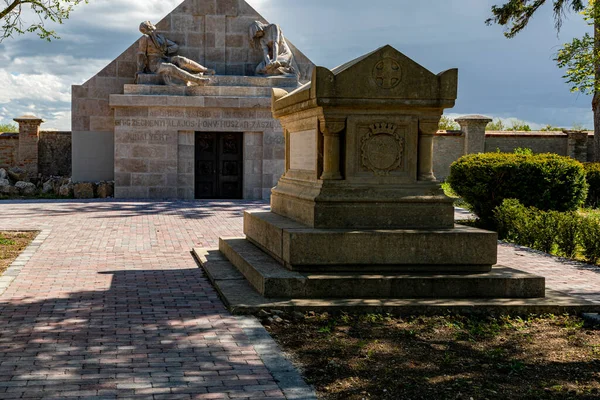 Nagycenk Ungern Kan 2020 Szchnyi Mausoleum Och Kyrkogård Den Heligaste — Stockfoto