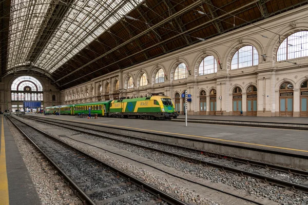 Budapest Hungary Jun 2020 Tren Raaberbahn Gysev Ferrocarril Húngaro Austriaco —  Fotos de Stock