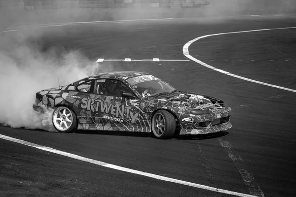 Tokol Hungary Jun 2020 Drift Car Racing Time Mach Tokol — Stock Photo, Image