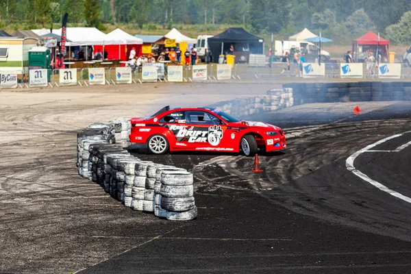 Tokol Hungría Jun 2020 Drift Car Racing Time Mach Tokol —  Fotos de Stock