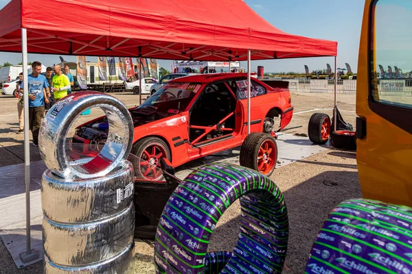 Tokol Hungary Jun 2020 Drift Car Racing Time Mach Tokol — Stock Photo, Image