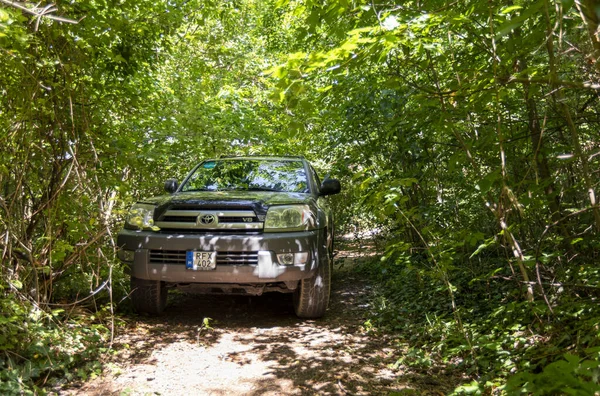 Hungary Bakony Mountain Range Jun 2020 Toyota 4Runner Suv Touring — Stock Photo, Image