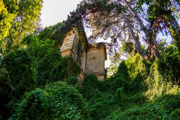 Chateau Ruins Mid Xix Century Hungary Lake Balaton — Stock Photo, Image