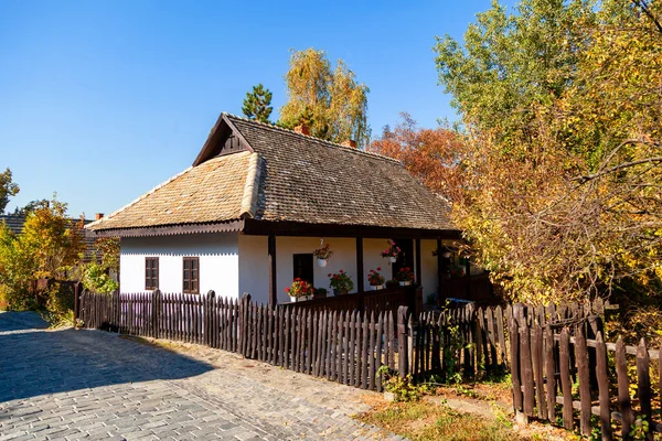 ハンガリーの伝統的な村 ホロコ ハンガリーもユネスコ世界遺産に登録 — ストック写真