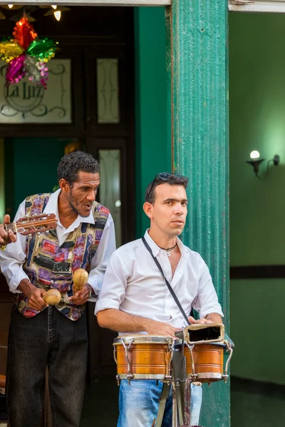 Habana Cuba Febrero 2018 Personas Identificadas Town Ese Barrio Habana —  Fotos de Stock