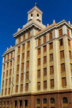 Havana, Küba-12 Şubat: The Hotel Nacional. 1930 'da açılan bu lüks otel, Küba' da Frank Sinatra, Ava Gardener veya Winston Churchill 'in ünlüleri için en sevdiği yerdi.