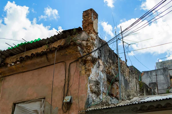 Hawana Kuba Luty 2019 Stare Miasto Hawany Mieszkańcami Cieszącymi Się — Zdjęcie stockowe