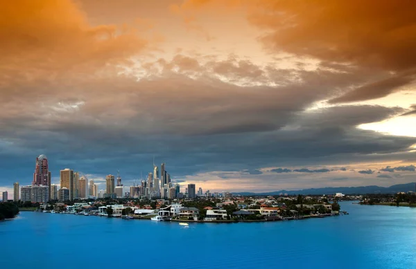 Gold Coast Surfers Paradise Ausztrália — Stock Fotó