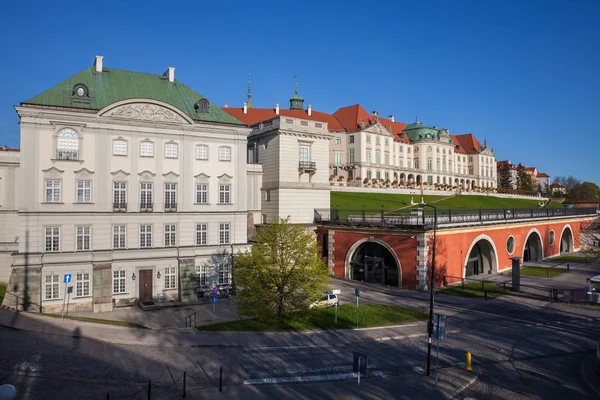 Poland Warsaw Old Town Copper Roof Palace Pod Blacha Royal — Stock Photo, Image