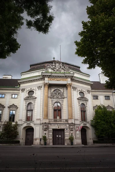Αυστρία Βιέννη Palais Auersperg Μπαρόκ Παλάτι Του 18Ου Αιώνα — Φωτογραφία Αρχείου