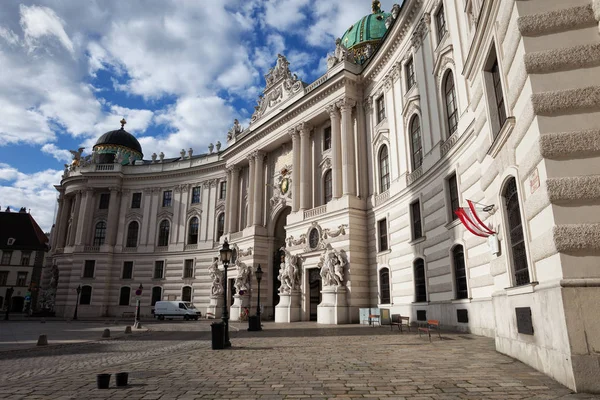 Αυστρία Βιέννη Ανάκτορο Hofburg Michaelertrakt Του Αγίου Μιχαήλ Πτέρυγα Από — Φωτογραφία Αρχείου