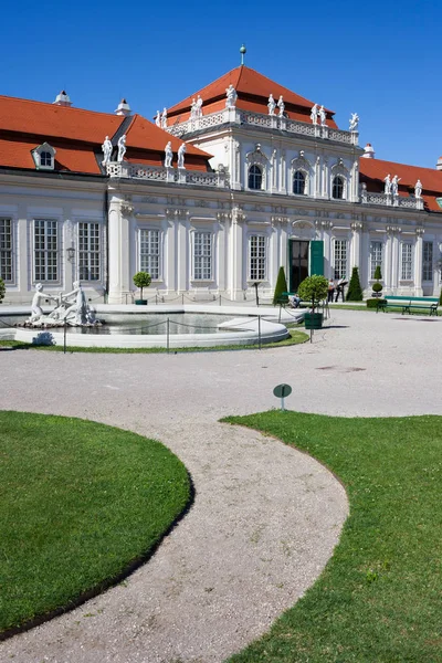 Austria Vienna Lower Belvedere Baroque City Landmark 1716 — Stock Photo, Image