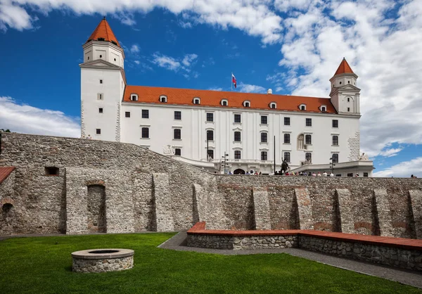 Château Bratislava Hrad Bratislavsky Bratislava Slovaquie Monument Historique Ville — Photo