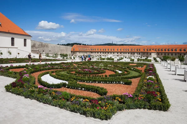 Baroque Garden Bratislava Castle Slovakia Europe — Stock Photo, Image