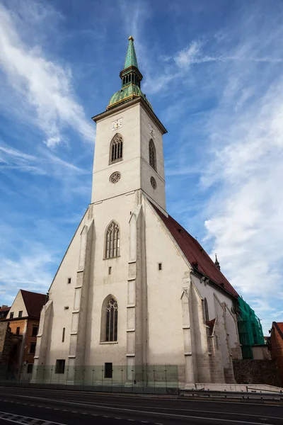 Slowakije Bratislava Martin Cathedral Gotische Kerk Uit 15E Eeuw — Stockfoto