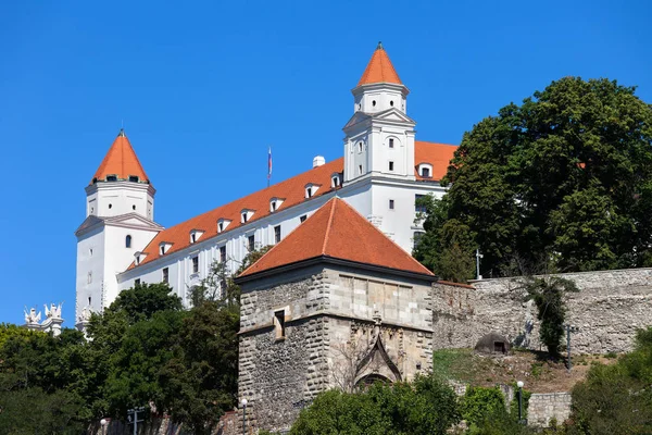 Eslováquia Castelo Bratislava Bratislavsky Hrad Porta Sigismundo — Fotografia de Stock