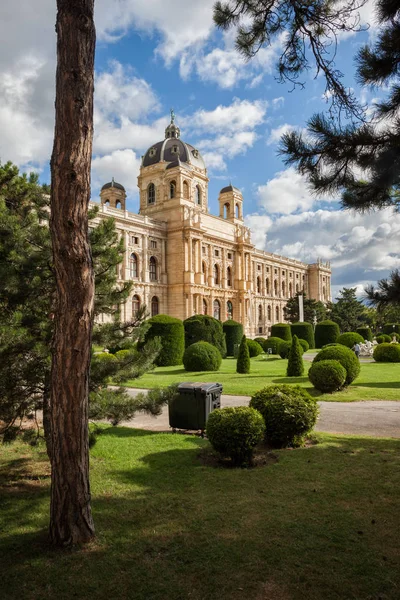 Muzeum Historii Naturalnej Wiednia Naturhistorisches Museum Wien Pałacu Xix Wieku — Zdjęcie stockowe