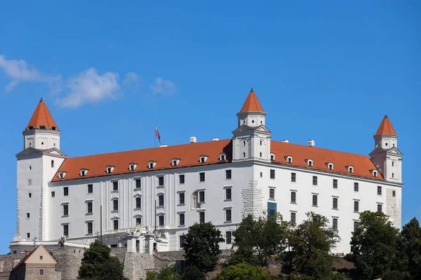 斯洛伐克 布拉迪斯拉发城堡 Bratislavsky 历史城市地标 — 图库照片