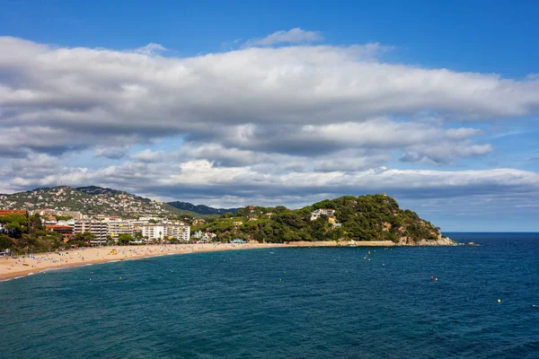 Stadt Lloret Mar Der Malerischen Küste Des Mittelmeeres Costa Brava — Stockfoto