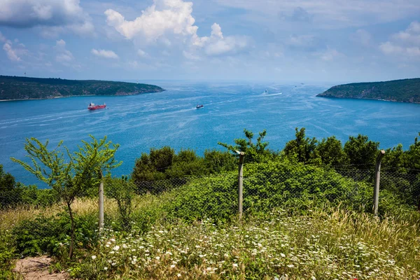 Karadeniz Türkiye Nin Boğaz Girer — Stok fotoğraf