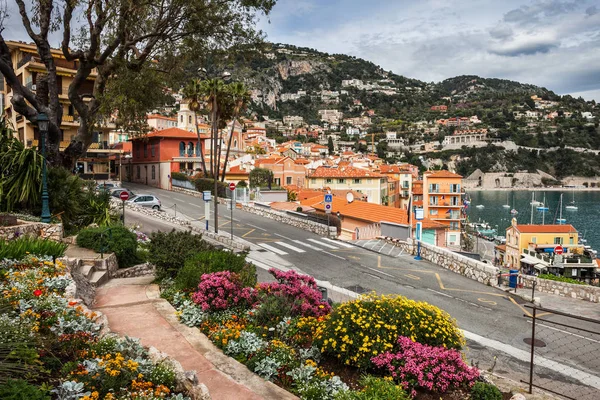 Frankreich Alpes Maritimes Côte Azur Villefranche Sur Mer Ferienort Mittelmeer — Stockfoto