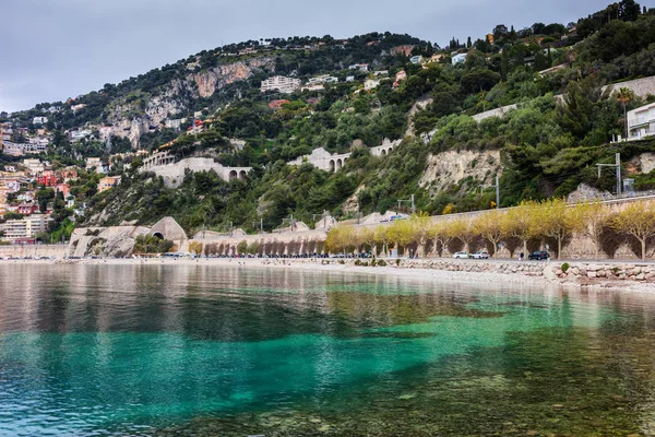 Sea Bay French Riviera Cote Azur Coastline Villefranche Sur Mer — Stock Photo, Image