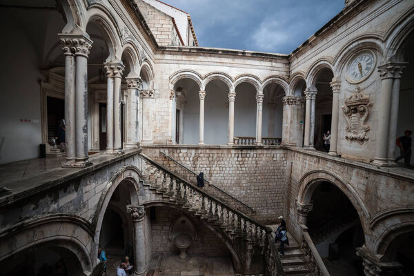 Dubrovnik Croatia September 2010 Rector Palace Duke Palace Game Thrones — Stock Photo, Image