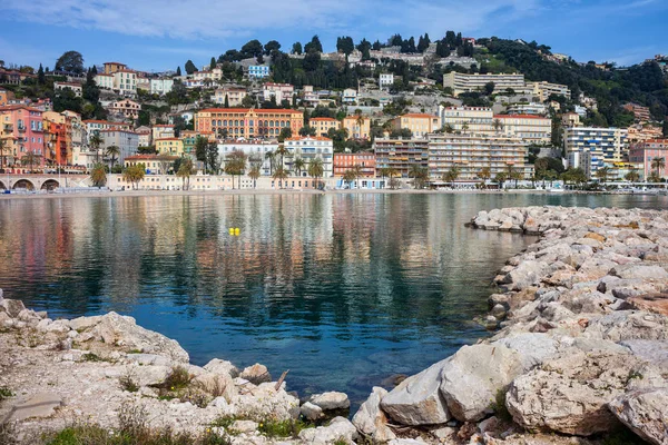 Menton Stadt Der Französischen Riviera Cote Azur Ferienort Mittelmeer — Stockfoto