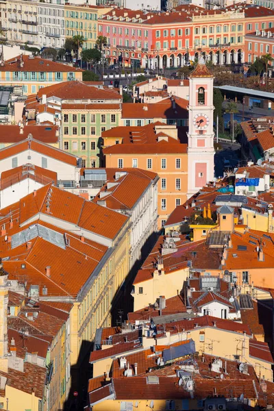 France Nice City View Old Town Vieille Ville — Stock Photo, Image