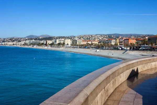 France Cote Azur Nice City French Riviera Mediterranean Sea — Stock Photo, Image