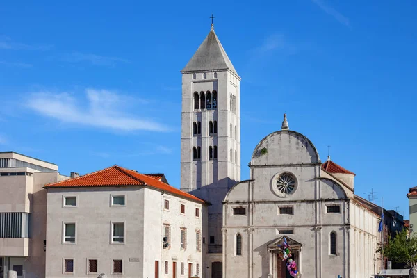 Igreja Santa Maria Mosteiro Beneditino Zadar Croácia Fundada 1066 — Fotografia de Stock