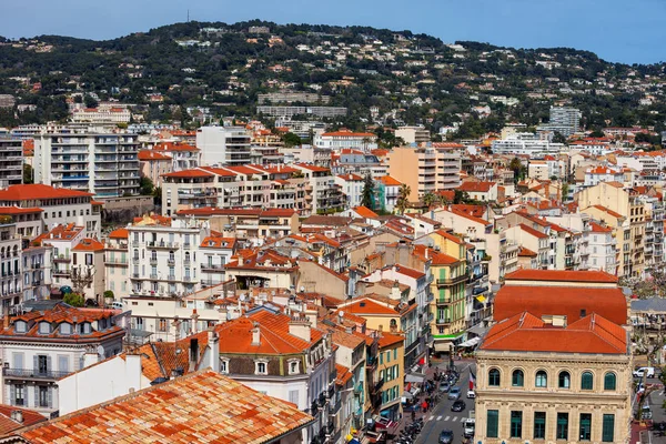 Stadt Der Konserven Frankreich Französisch Riviera Küste Stadtbild — Stockfoto