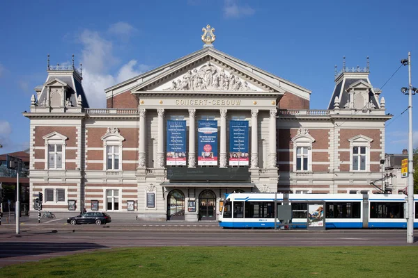 Amsterdam Holandsko Nizozemsko Květen 2013 Royal Concertgebouw Holandsky Koninklijk Concertgebouw — Stock fotografie